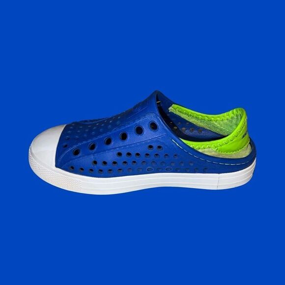 Toddler Little Kid Skechers Foamies Guzman Steps Aqua Surge Size 13 - Picture 4 of 7